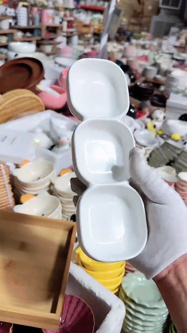 陶瓷味碟 微瑕凑满20元包邮