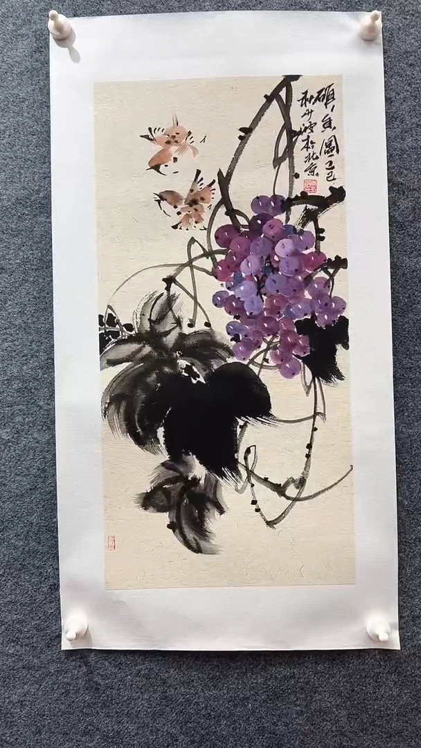 国画李少波/国画/花鸟