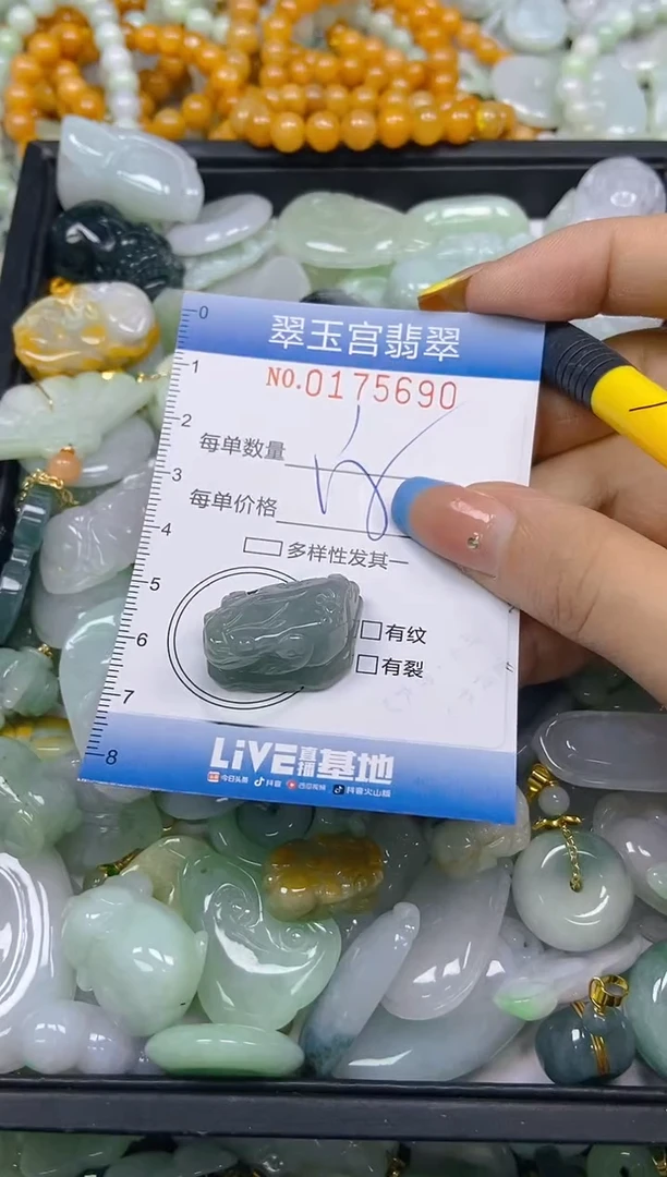 翡翠未镶嵌颈饰闪购0175690