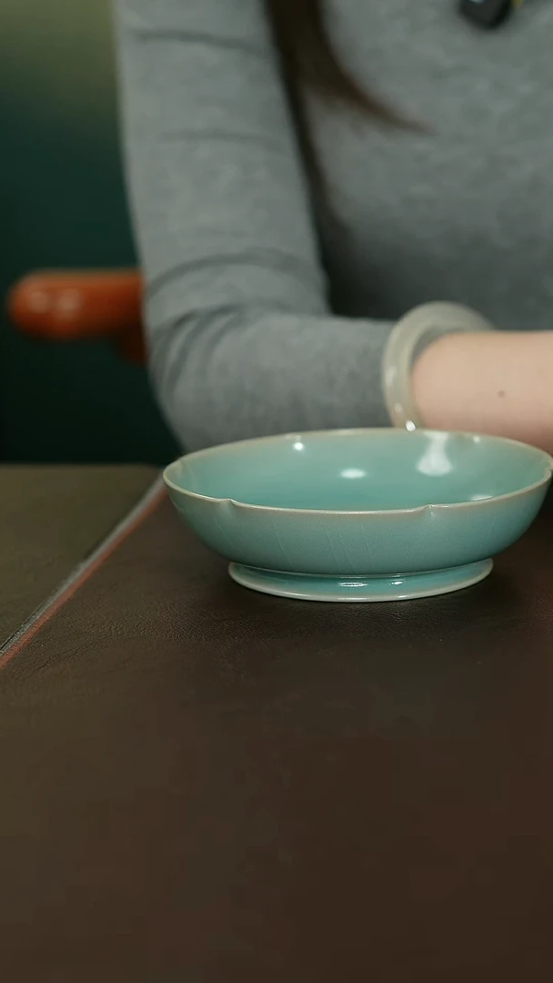 摆件070原矿汝宋汝瓷