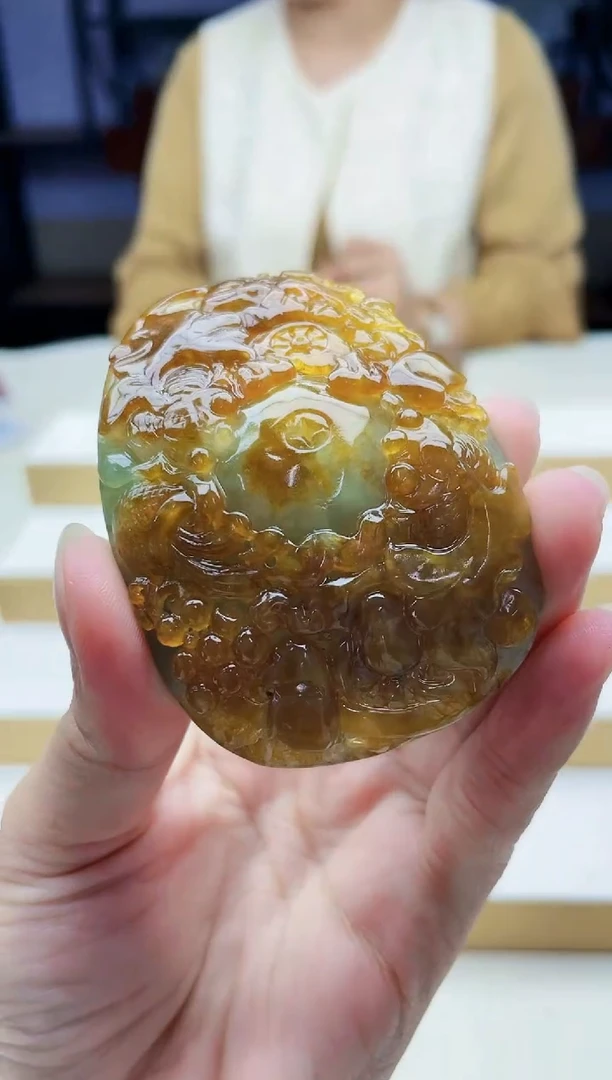 未镶嵌定制翡翠毛货09260454
