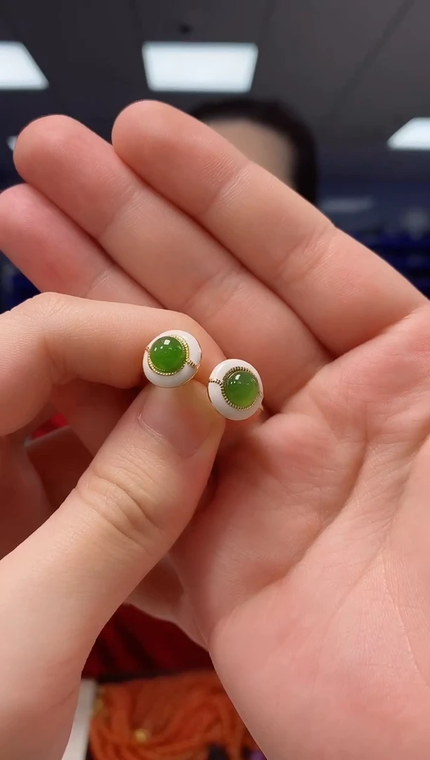 【闪购商品】和田玉EZ3952银S925镶嵌EZ3952