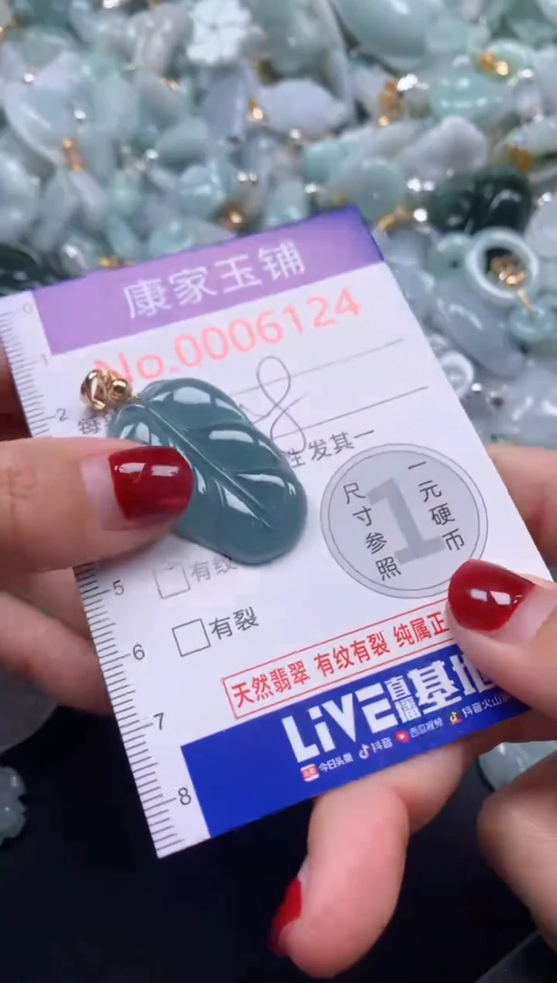 颈饰未镶嵌翡翠6124