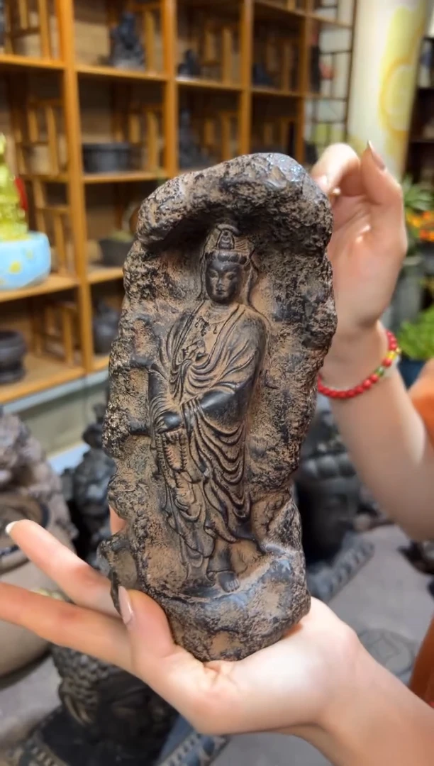 陶土【火山泥】普慈观音