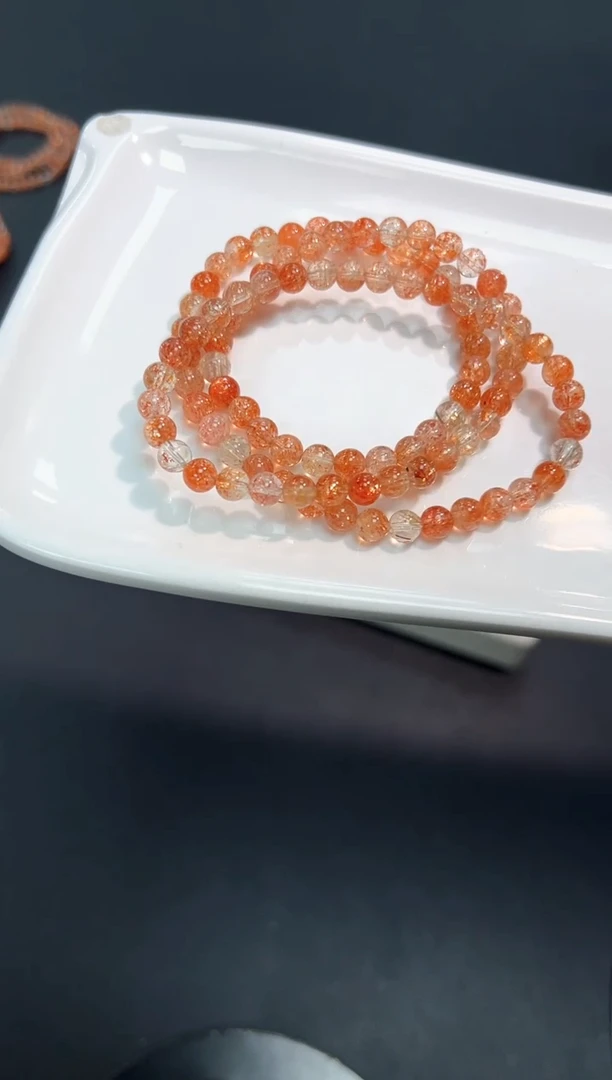 【闪购商品】长石手串未镶嵌57I多样性发其一/1条默认微瑕