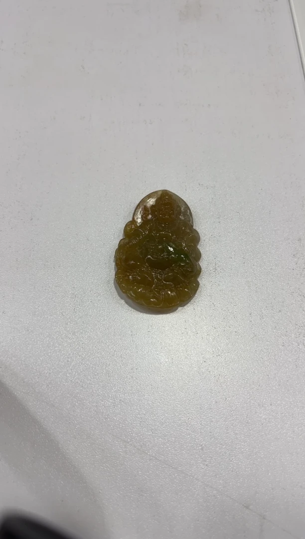 未镶嵌定制翡翠黄财神