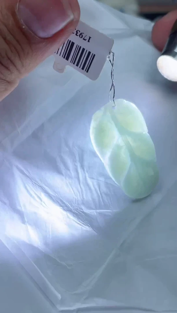 翡翠未镶嵌颈饰128