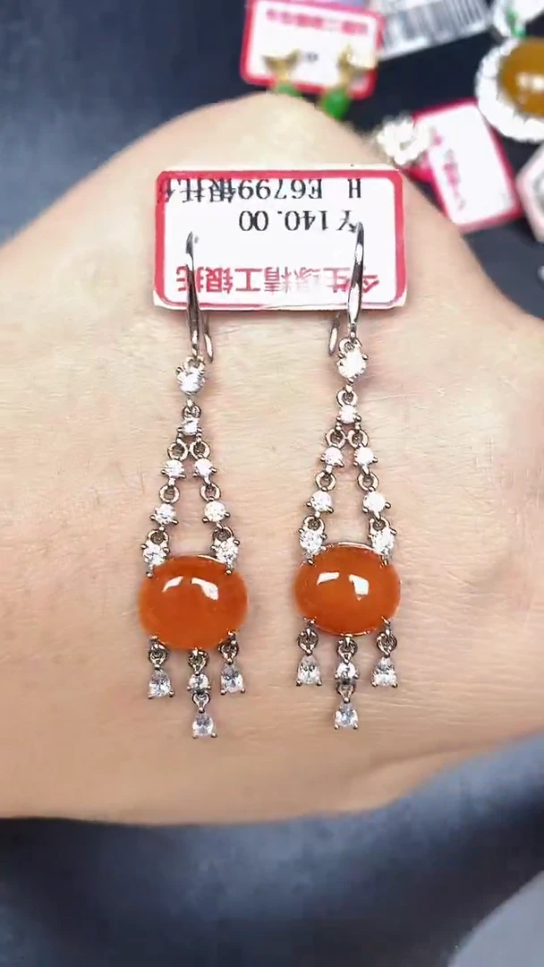 银S925镶嵌戒指翡翠1630