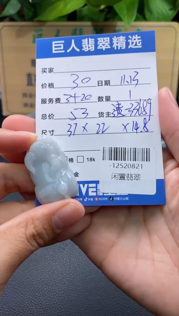 颈饰未镶嵌翡翠多人-12520821