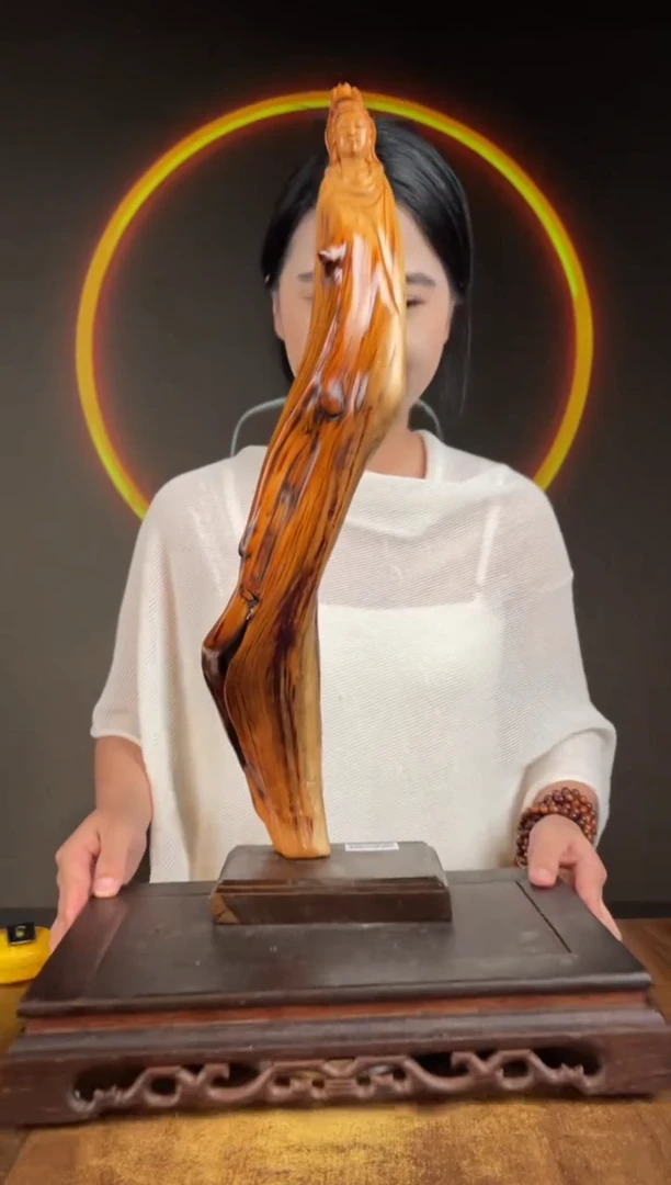 柏木（崖柏）手工摆件,先抢先得! 编号:112