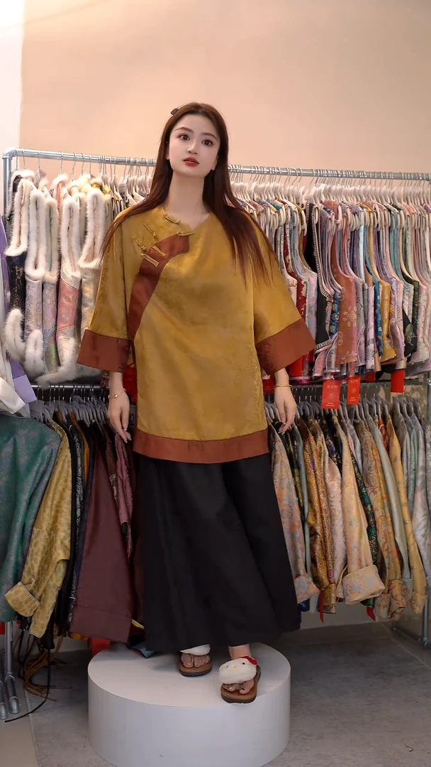 【清仓不退不换】君子纤真丝100桑蚕丝香云纱毛衫