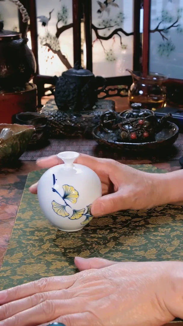 景德镇手绘茶壶茶杯