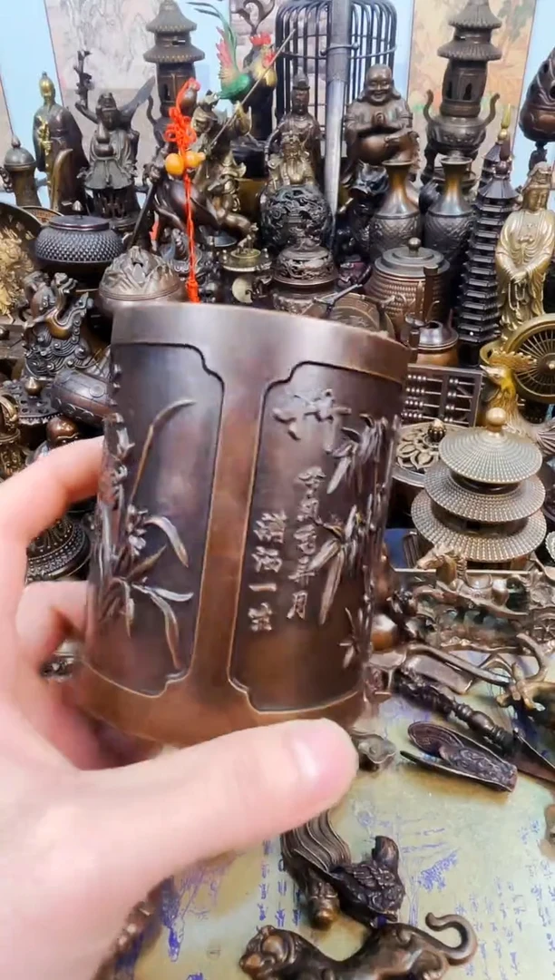 精铜工匠  独具韵味