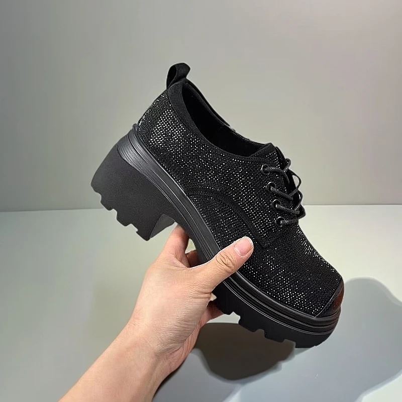 3203-A9-粗跟厚底女单鞋