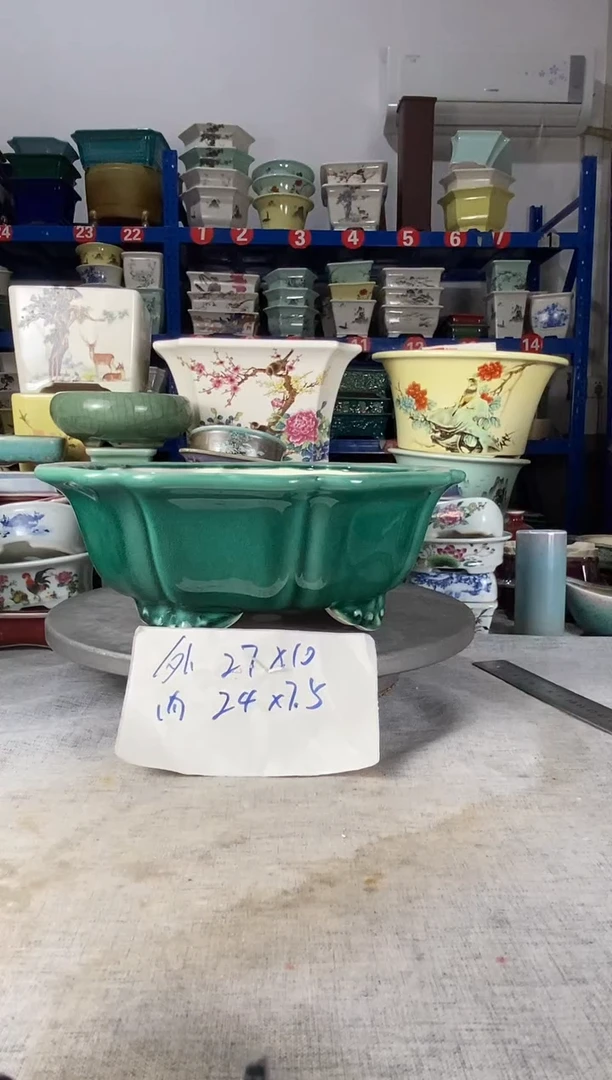 20206一只莲花花盆