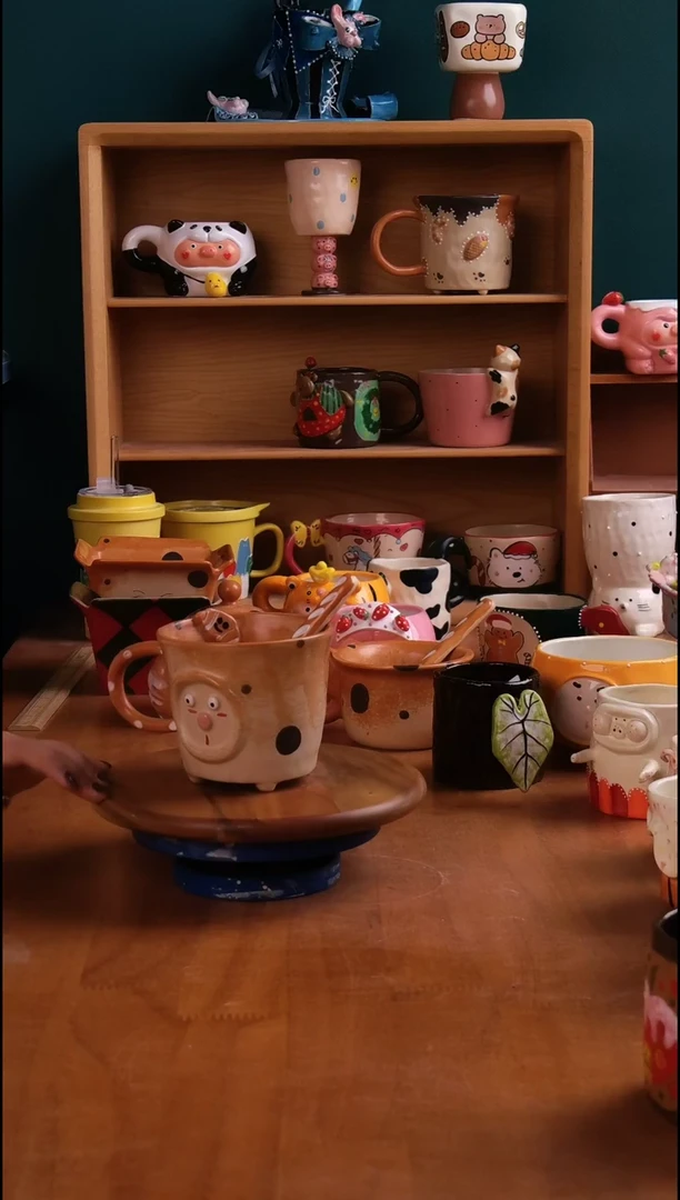 摆件陶景德镇原创手工陶瓷