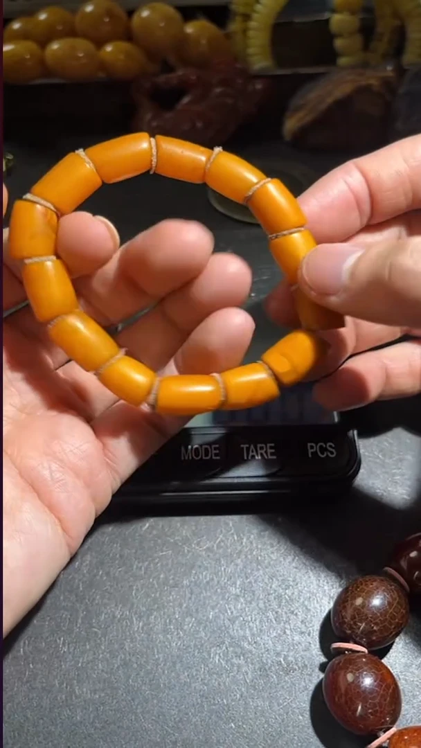 手串蜜蜡未镶嵌pz1201-66