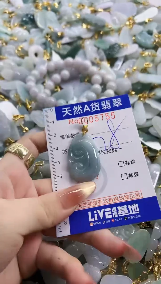 颈饰未镶嵌翡翠天然A货翡翠