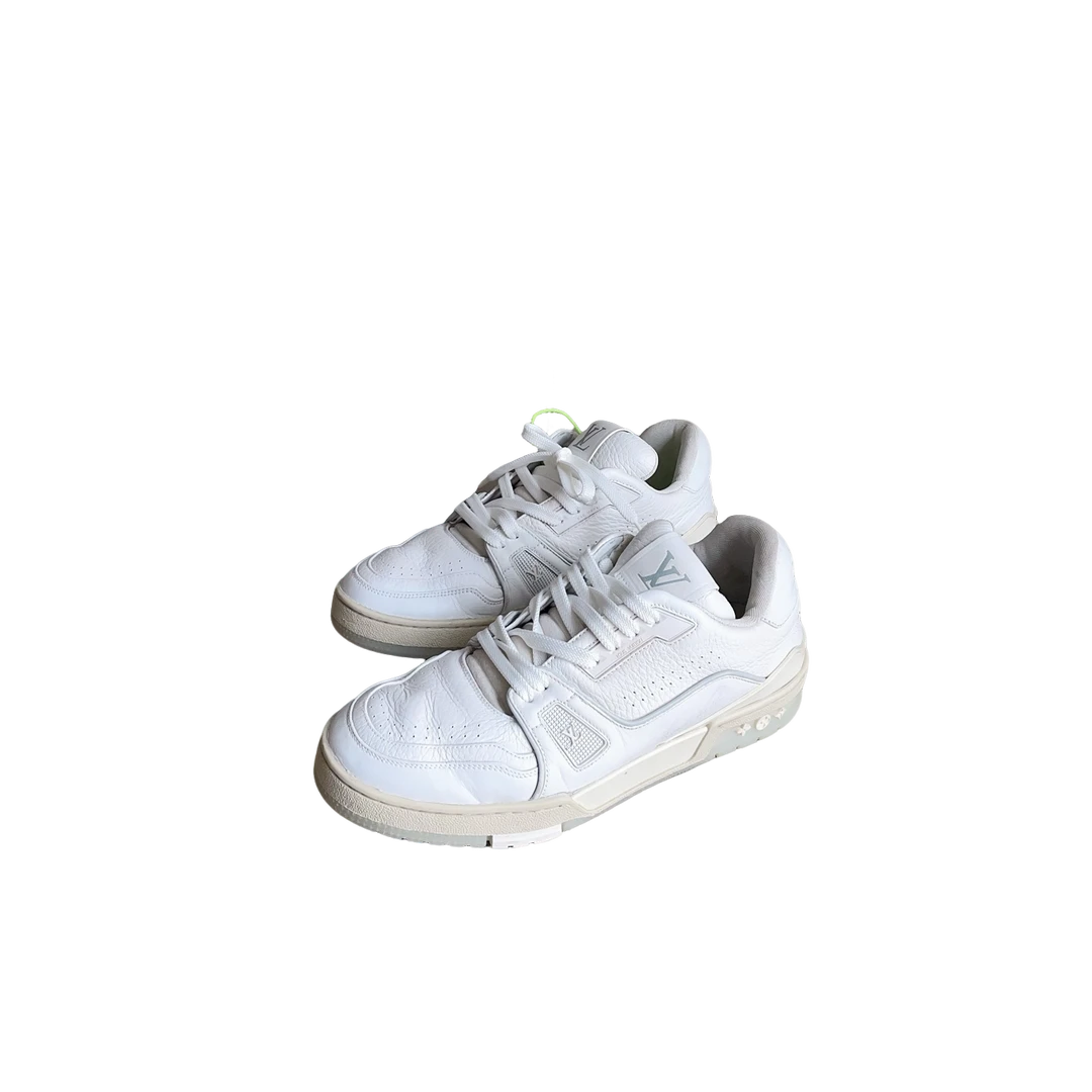 95新 LouisVuitton/路易威登  Trainer白水泥 41.5码d4323