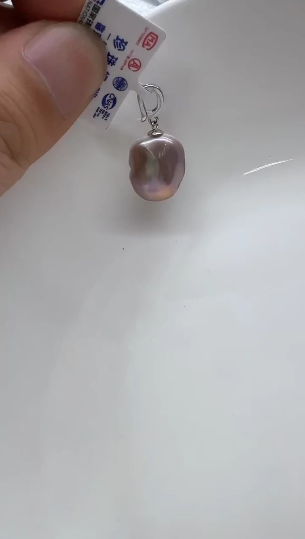 【闪购商品】淡水珍珠颈饰银S925镶嵌非基地发货不带证书