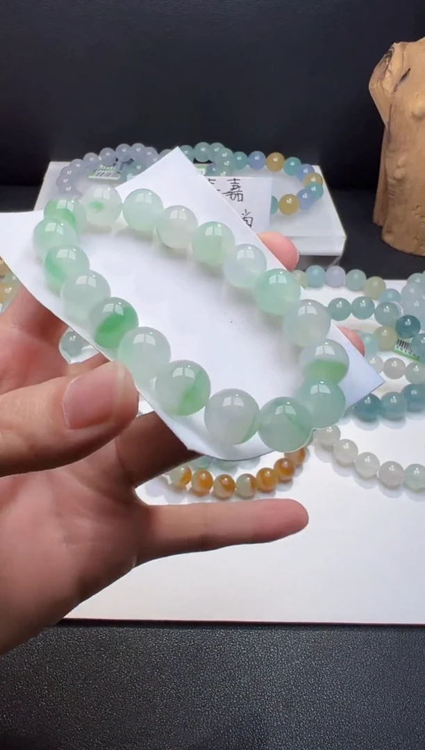 未镶嵌定制翡翠（42）成品 缅甸天然A货翡翠 卡10.8