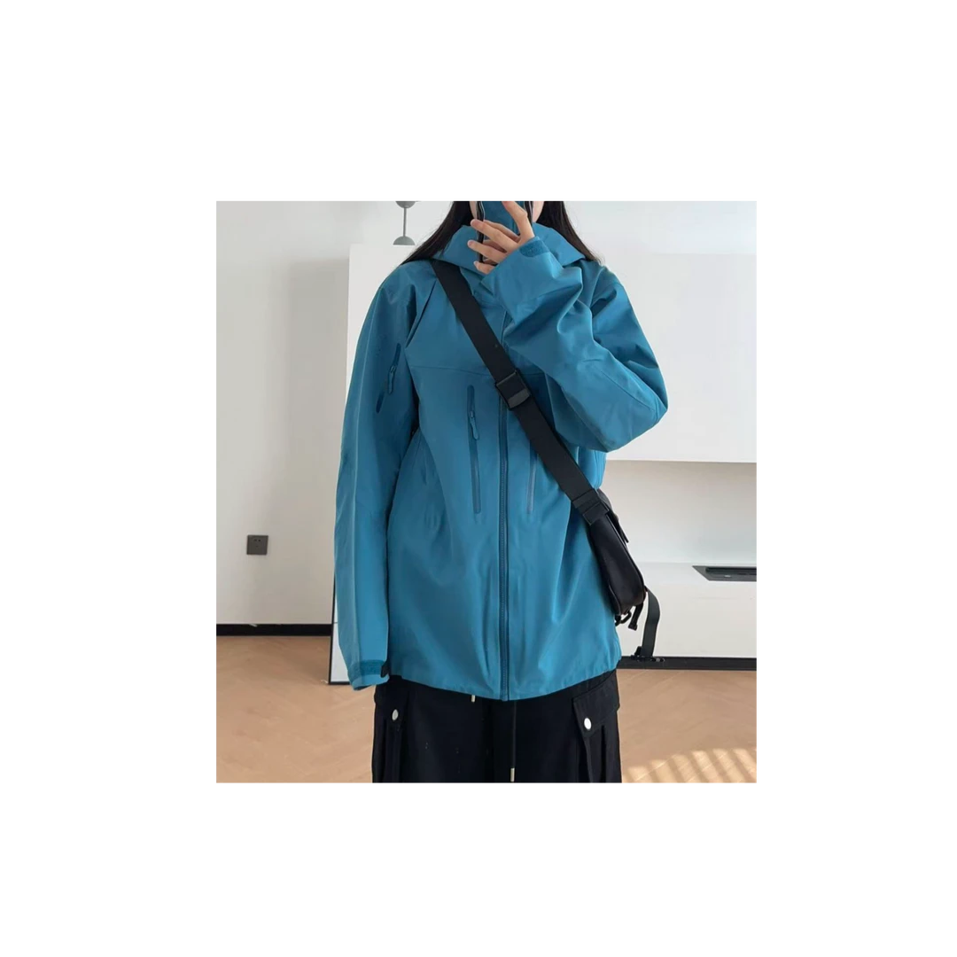 三哈宫-《阿尔法SV冲锋衣》订单款Ar/c无标全天候硬壳冲锋衣情侣款