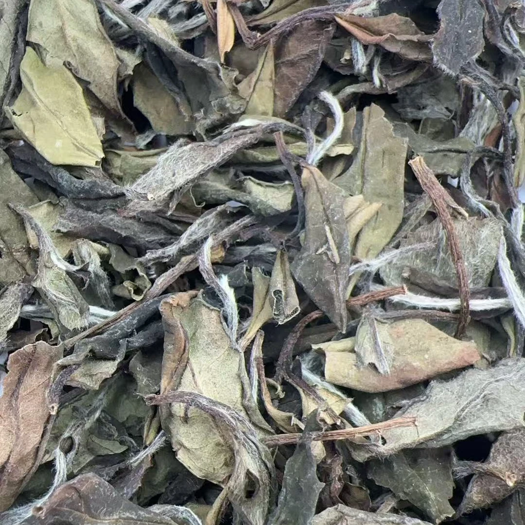 2019年白牡丹福鼎白茶磻溪高山茶云雾茶花香蜜韵散茶箱装