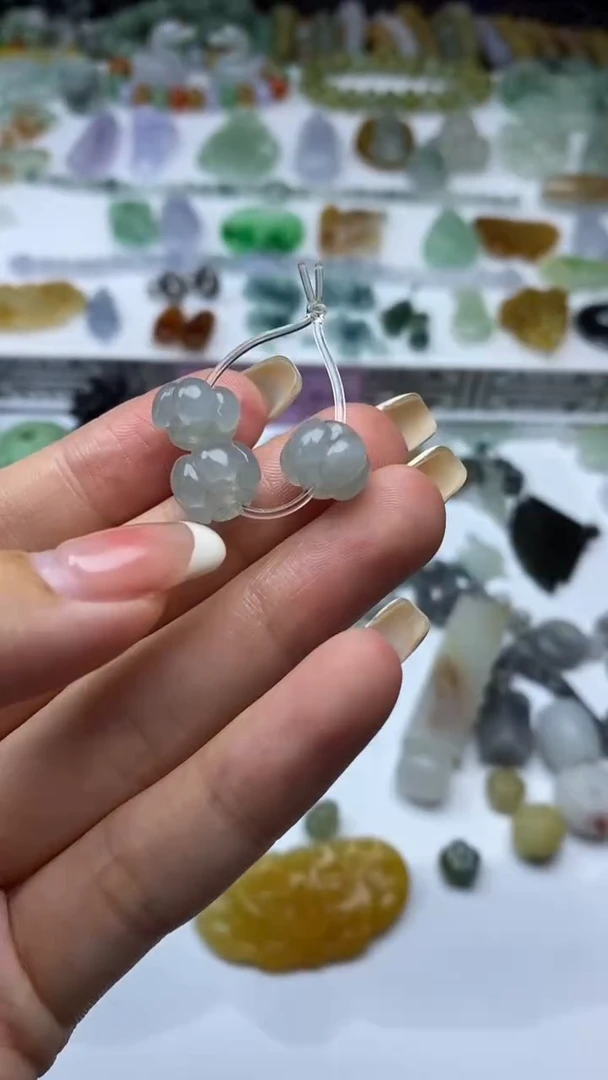 未镶嵌定制翡翠毛货定制不退不换