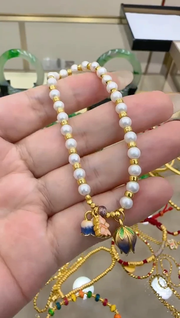 【闪购商品】定制足金手链团购多样性发一件