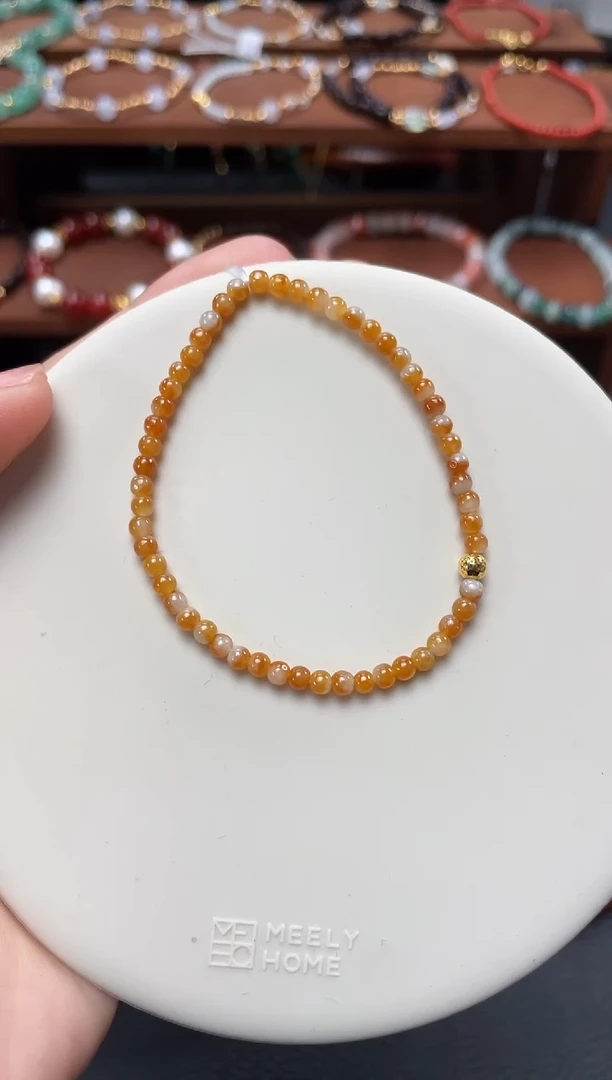 【闪购商品】翡翠套链未镶嵌一个  JK719