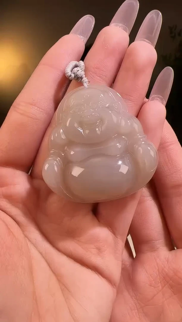 【闪购商品】和田玉颈饰未镶嵌佛公 带包容  无