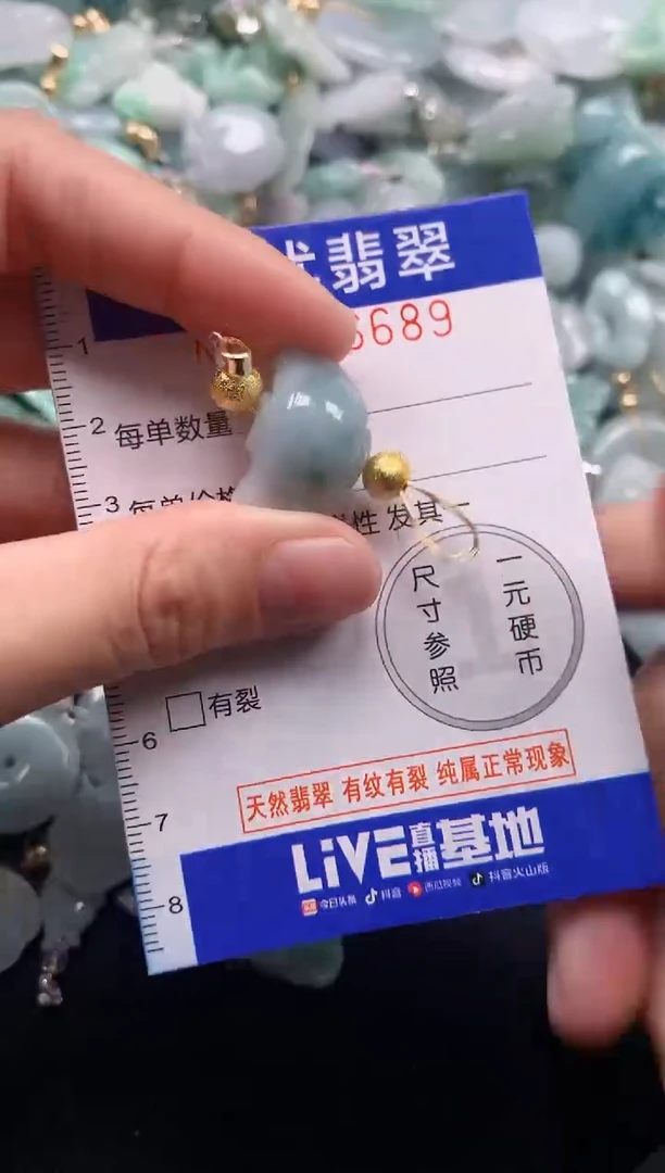 颈饰未镶嵌翡翠6689