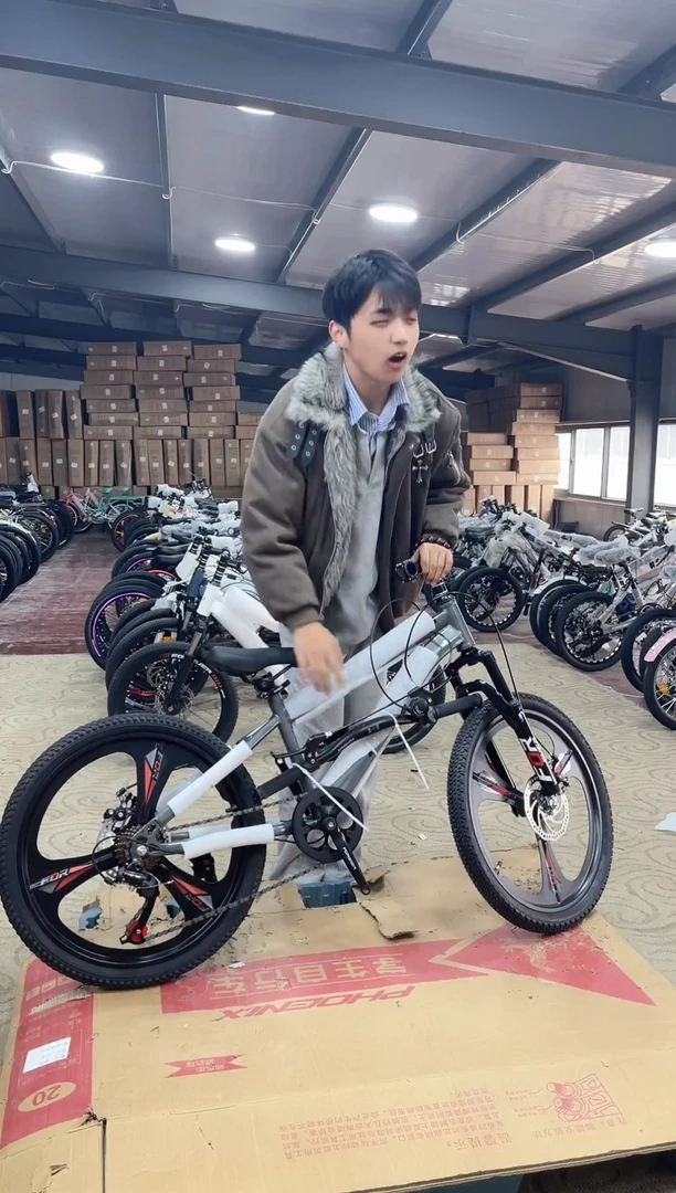 永-22寸-7速-灰-一体【默认微瑕，不退不换，介意勿拍】