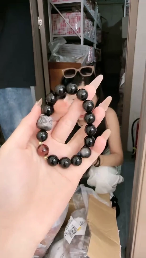 黑曜岩合金手链A-Z635135