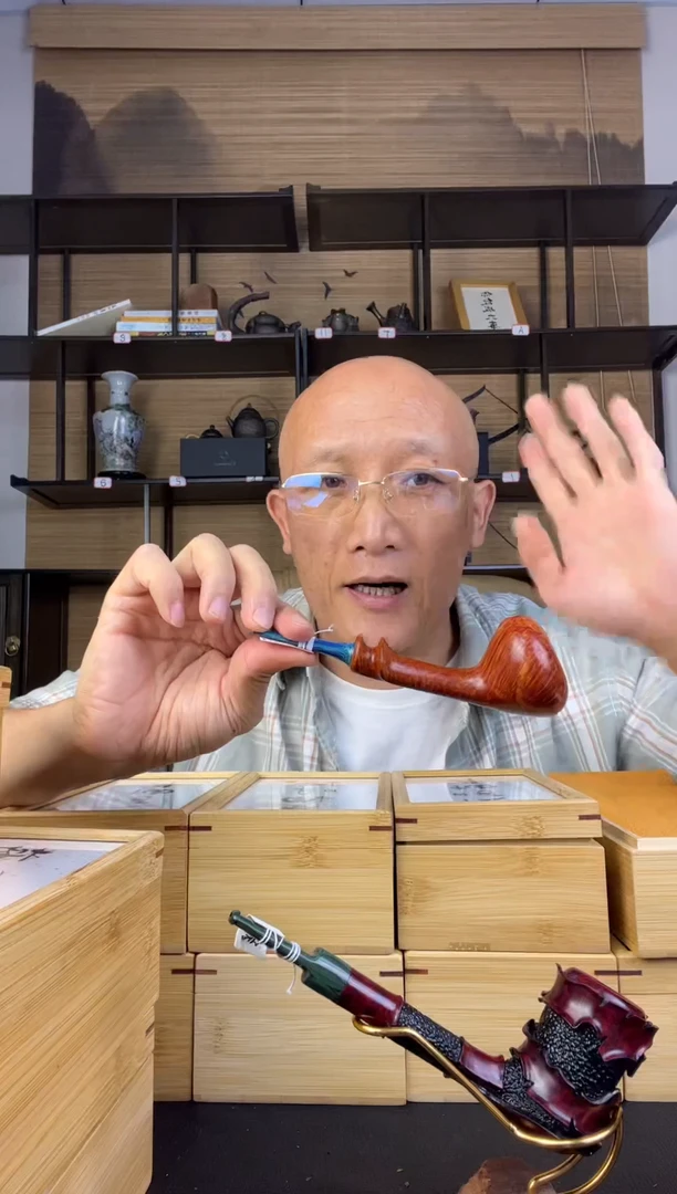 石楠木纯手工意大利石楠木烟斗