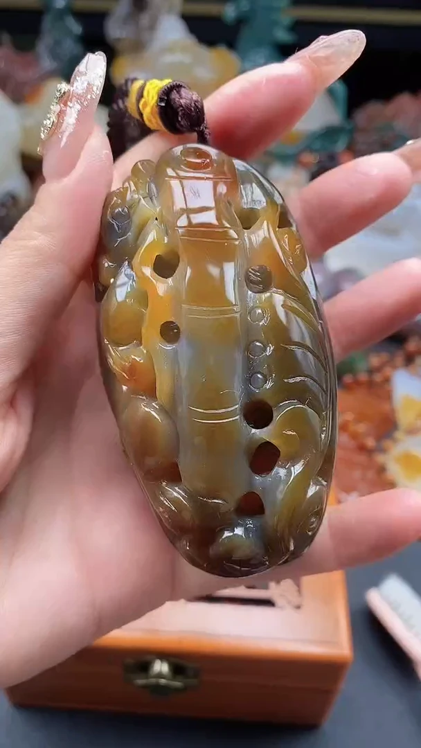 【闪购商品】玛瑙/玉髓颈饰未镶嵌dd