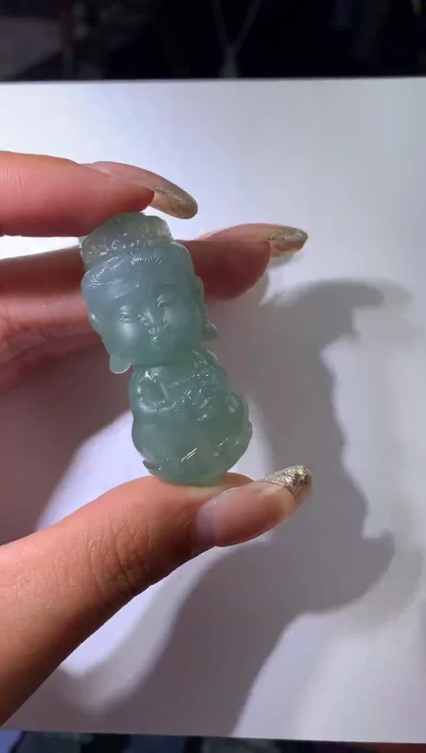 颈饰未镶嵌翡翠ˢ**?文殊