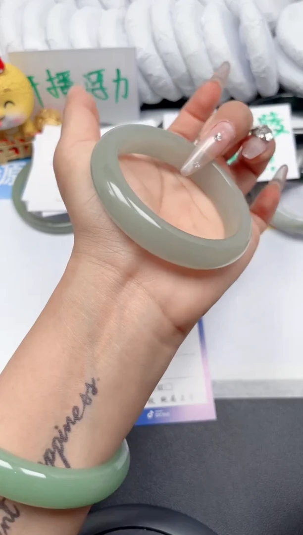 石英质玉手镯未镶嵌159-东陵62-63