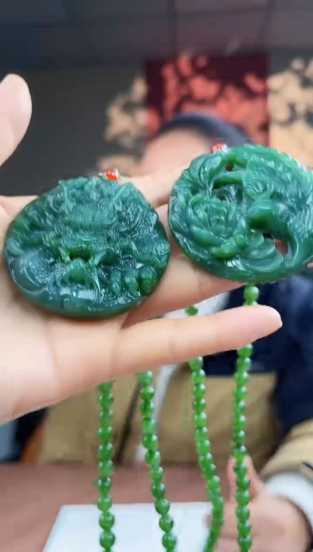 颈饰未镶嵌和田玉a46