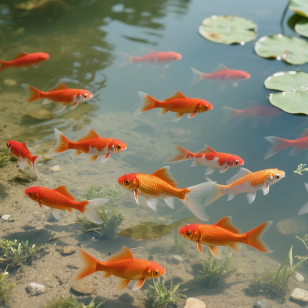 【福利精品草金鱼混搭】5-7厘米备损5条到手20条