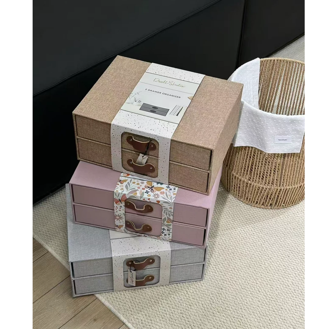 TY/-饰品桌面收纳盒现代极简风*Db 3755