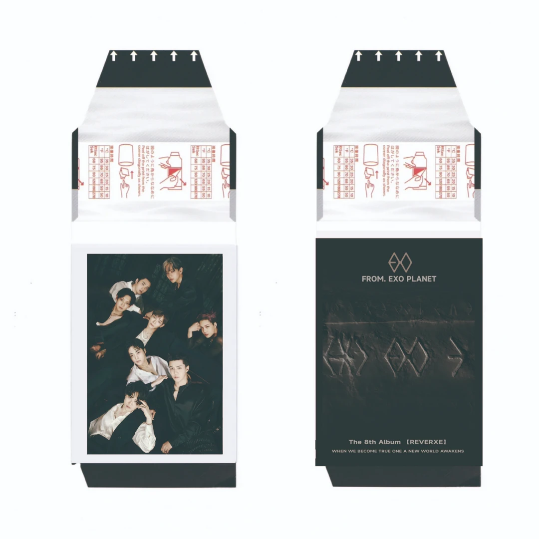 【娱卡】【代拆】EXO 撕拉拍立得【盲盒卡牌】