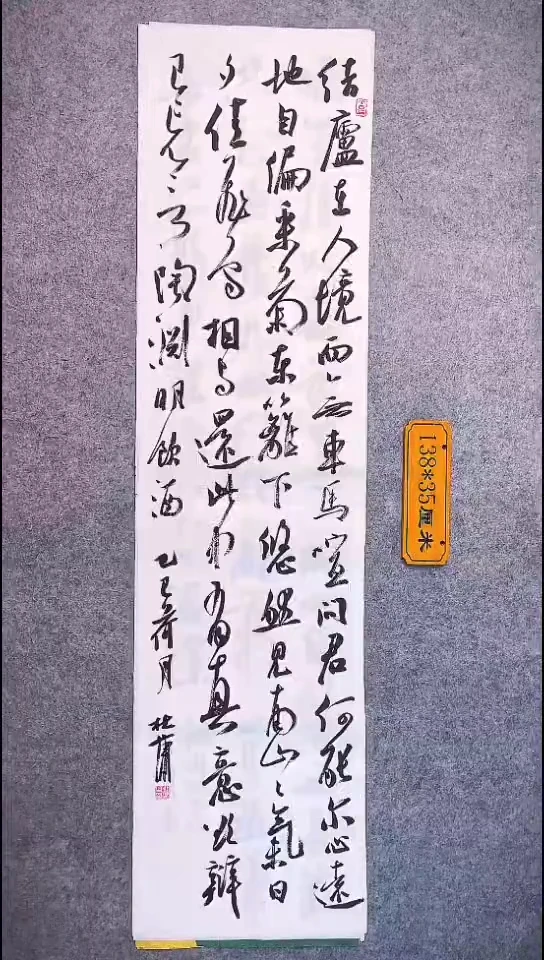 书法117中书协 杜潇书法放漏