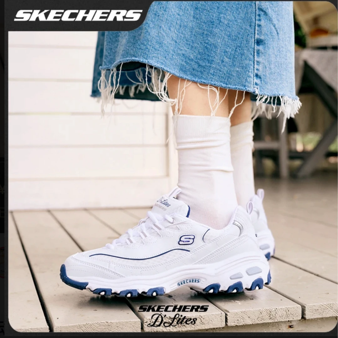 【爆款海军蓝断码福利款】Skechers斯凯奇四季款柜断码女熊猫鞋