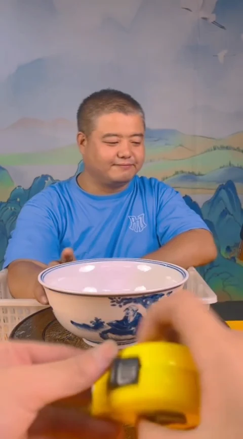 摆件景德镇陶瓷青花摆件110