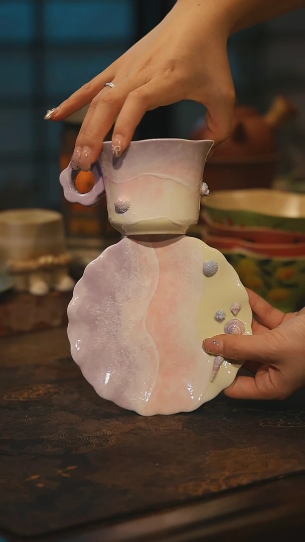 陶瓷景德镇高温釉下彩手工手绘款式