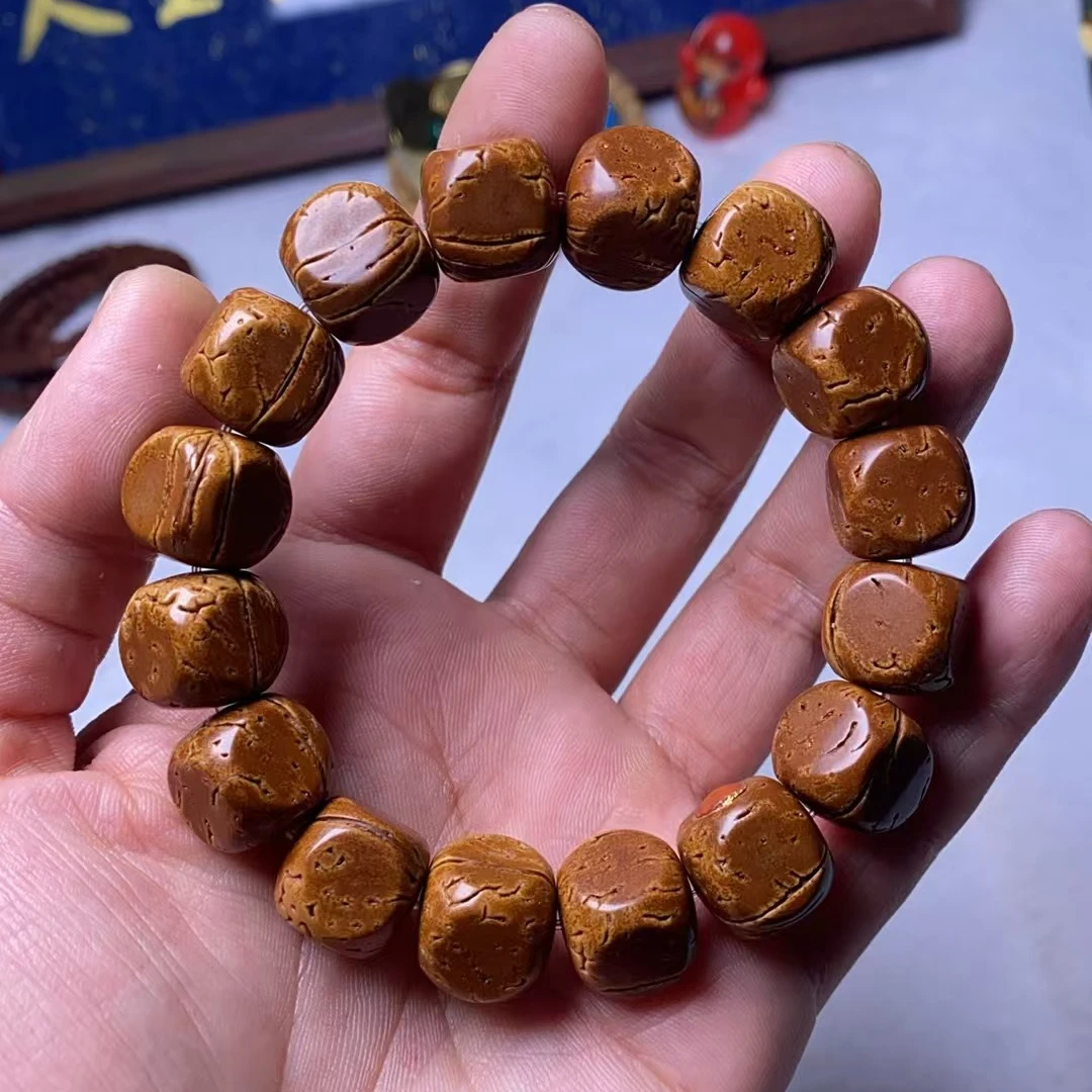 【一二文玩】桃核六方