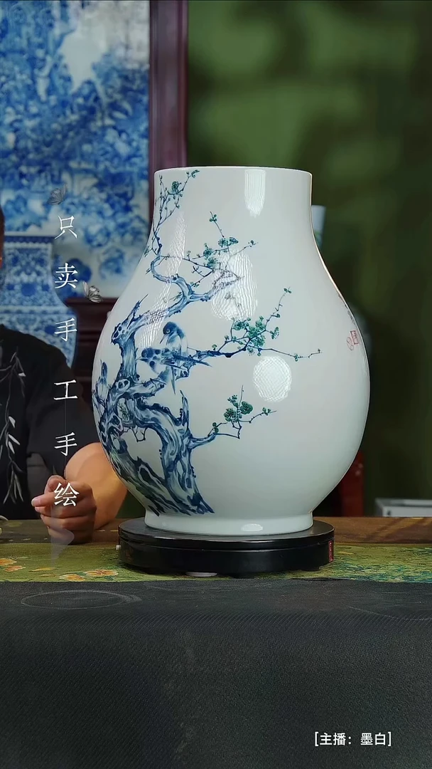 瓷片暖*?景德镇手工手绘陶瓷