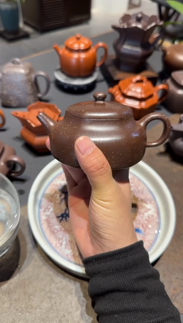 【闪购商品】紫砂茶壶六方静乐 铺砂