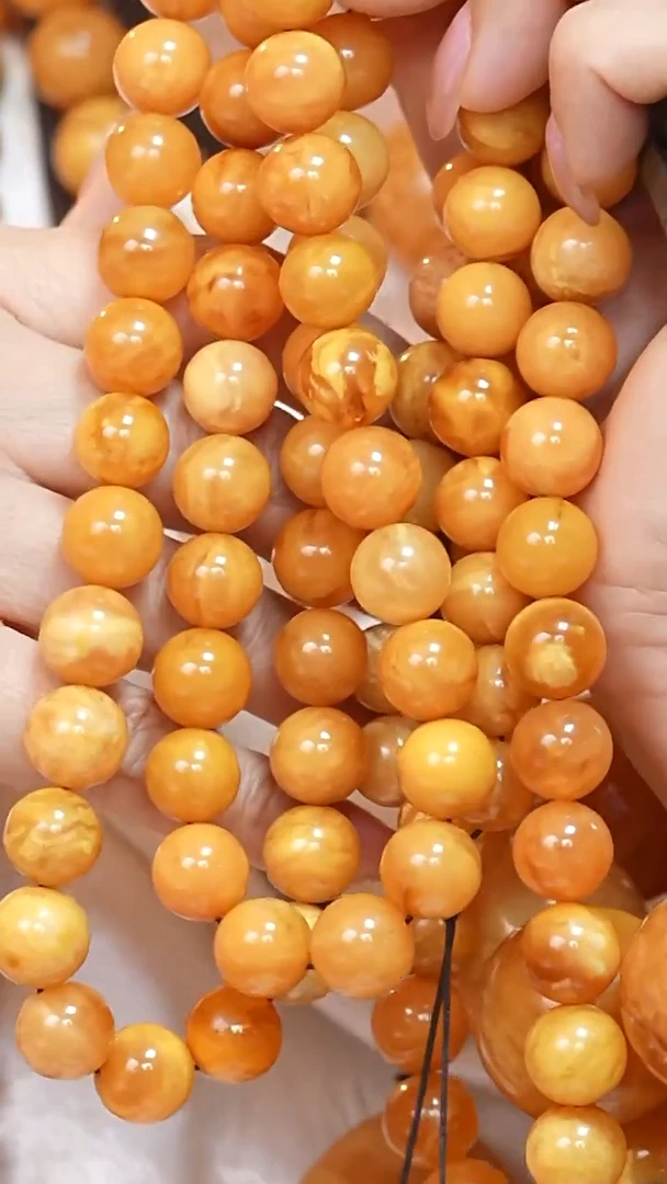 蜜蜡颈饰未镶嵌7048天然蜜蜡珠宝奇石云端妖孽全部保真